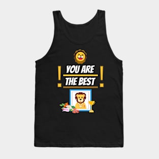 Affirmations of the zodiac: Leo Tank Top